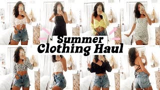 Summer Clothing Haul 2019 Try On Verge Girl