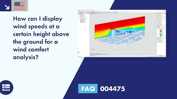 FAQ 004475 | How can I display wind speeds at a certain height above the ground for a wind comfor...