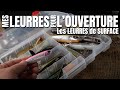 Mes LEURRES pour l&#39;OUVERTURE part.1 : Les LEURRES de SURFACE (pêche ouverture brochet/carnassier)