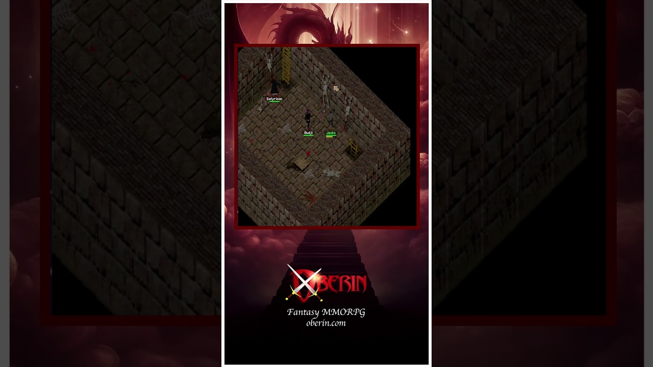 Exploring the Wraith Nest and finding a Bloodstone - Oberin, the last oldschool Fantasy MMORPG