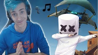 NINJA & MARSHMELLO SING TOGETHER AND TALK ABOUT STREAMING! (FORTNITE BATTLE ROYALE MOMENTS)