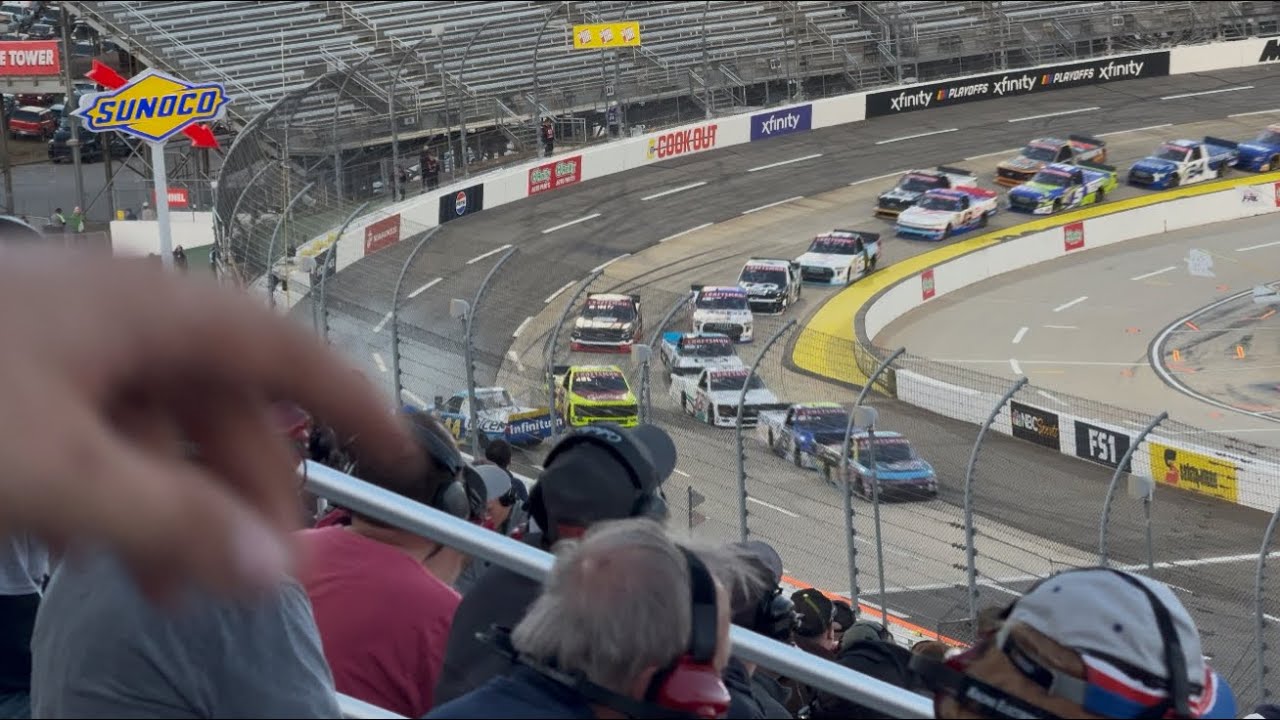 Start of Race + Andres Perez De Lara Crash - 2025 Slim Jim 200 at Martinsville Speedway 