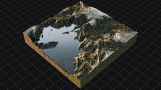 The Best FREE Landscape Generator You Haven't Heard Of #blender #gamedev #3d