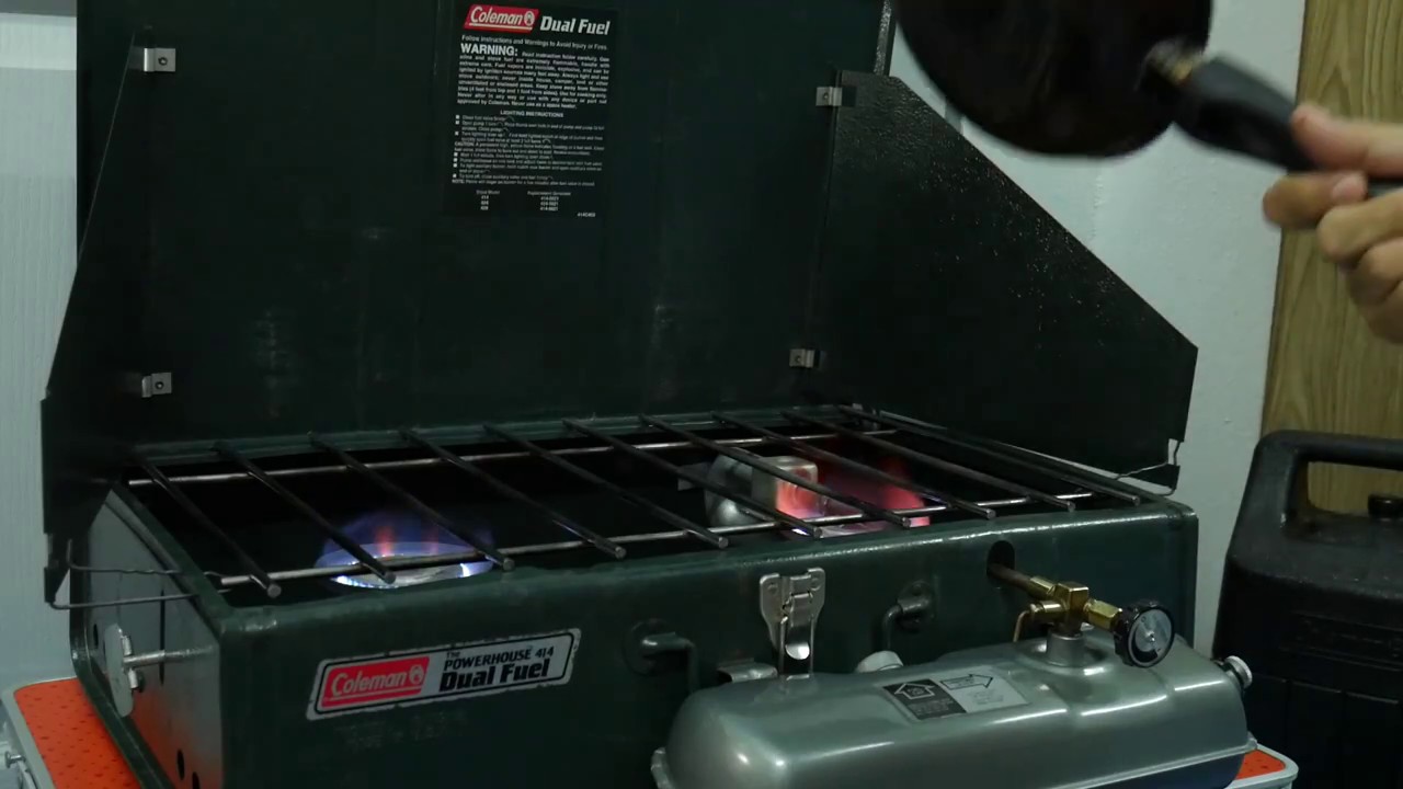 เตาน้ำมันโคลแมน 414/coleman414duel fuel