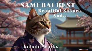 SAMURAI REST #song #music #cat #samurai #sakura #catmemes #猫 #ねこ #ネコ #japan #japaneseculture