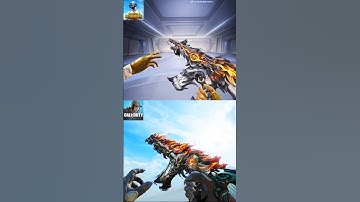 Mythic Gun In CODM Vs PUBG 💀