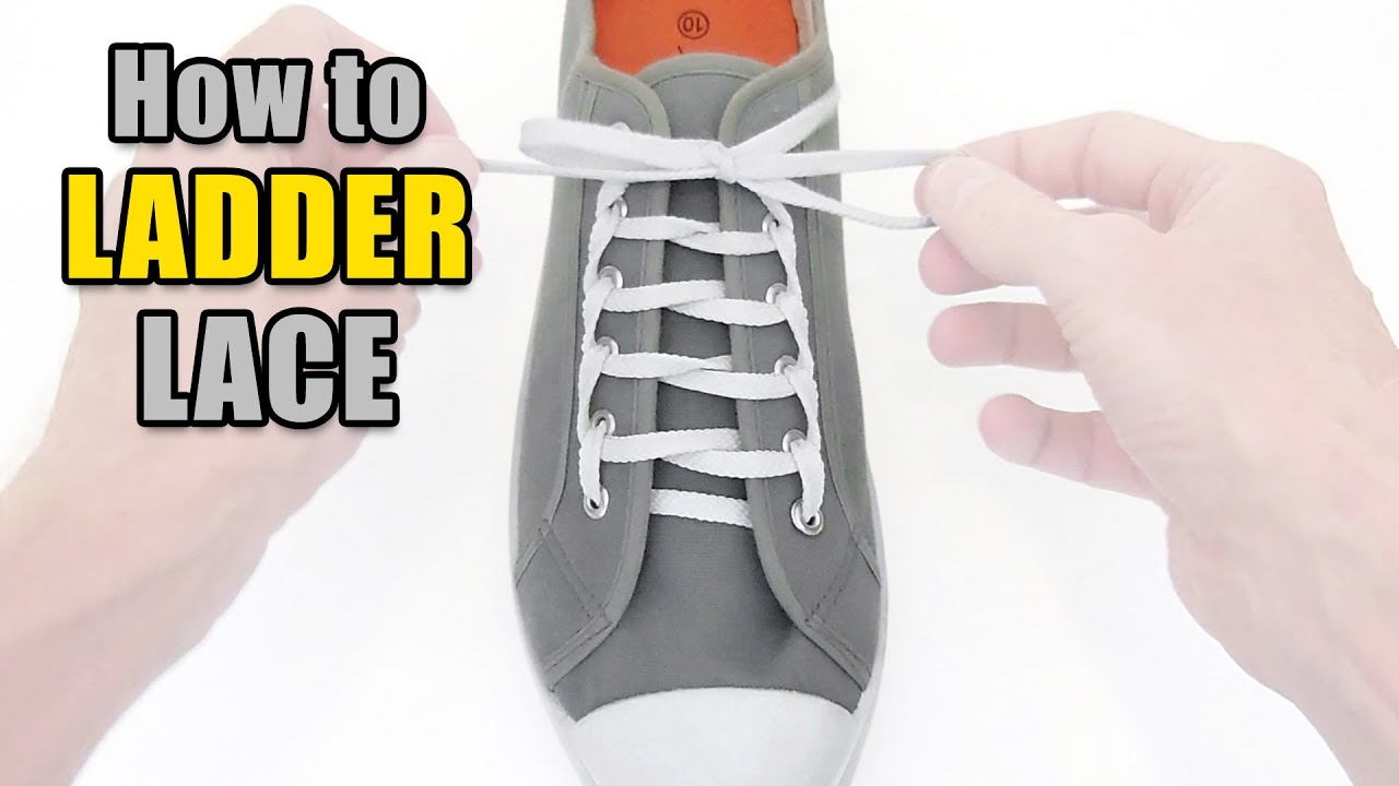 ladder shoelace