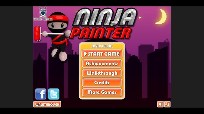 Ninja Painter 2 - Play it now at Coolmath Games