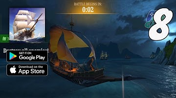 Dragon Sails: Ship Battle Gameplay Walkthrough Part 8 -  Level 6 (Android, IOS)