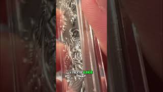 Hidden Logo & Dragon Scales: INSANE Silver Art! #shorts Hidden Logo & Dragon Scales: INSANE Silver Art! #shorts