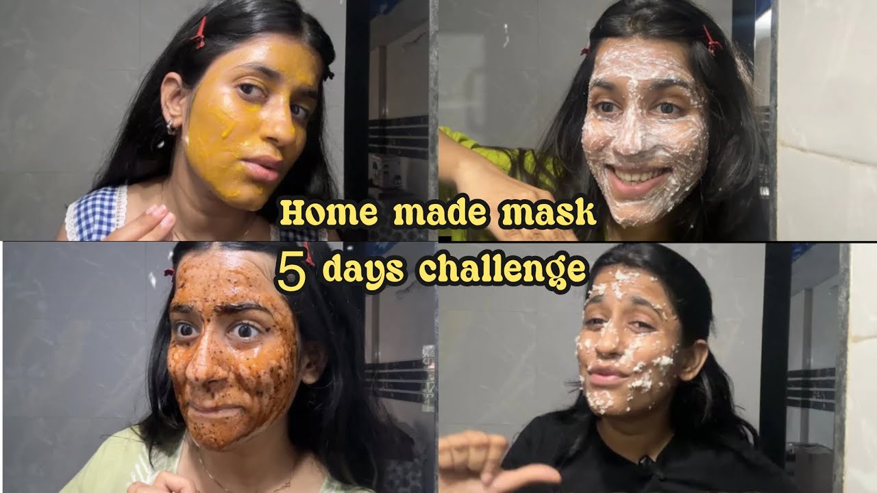 how to get clear skin without spending money 💸| Testing home made mask ...