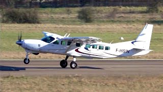  Nice Cessna 208B Ex Grand Caravan F-Hsin Landing At Nancy Essey Airport