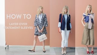 How to Layer Over This Season's Statement Sleeves | Nordstrom