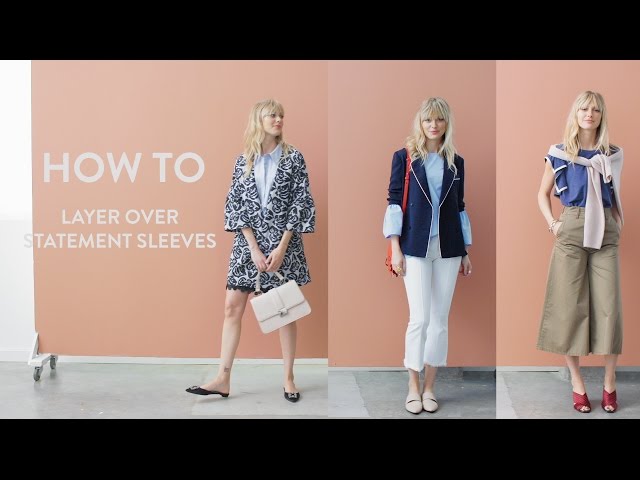 How to Layer Over This Season's Statement Sleeves | Nordstrom