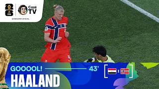 O SEGUNDO DELE! HAALAND APROVEITA A LAMBANÇA DA DEFESA DO IRAQUE E COLOCA A NORUEGA NA FRENTE