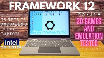 Is THIS a Budget Laptop? // Framework Laptop 12 Review - Intel i3-1315U - 20 Games + Emulation Tests