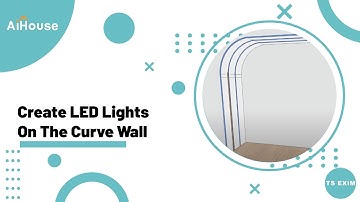 [Ceiling Module FAQs] Two Methods on How to Create LED lights on The Curve Wall | AiHouse