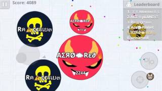 Agar.io Mobile -Training Splitrunning | short gameplay