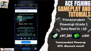 Ace Fishing - Transcendent Powerup GRADE 1 GAIA to +16 screenshot 5