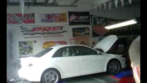 Mazda MazdaSpeed6 Dyno Pull