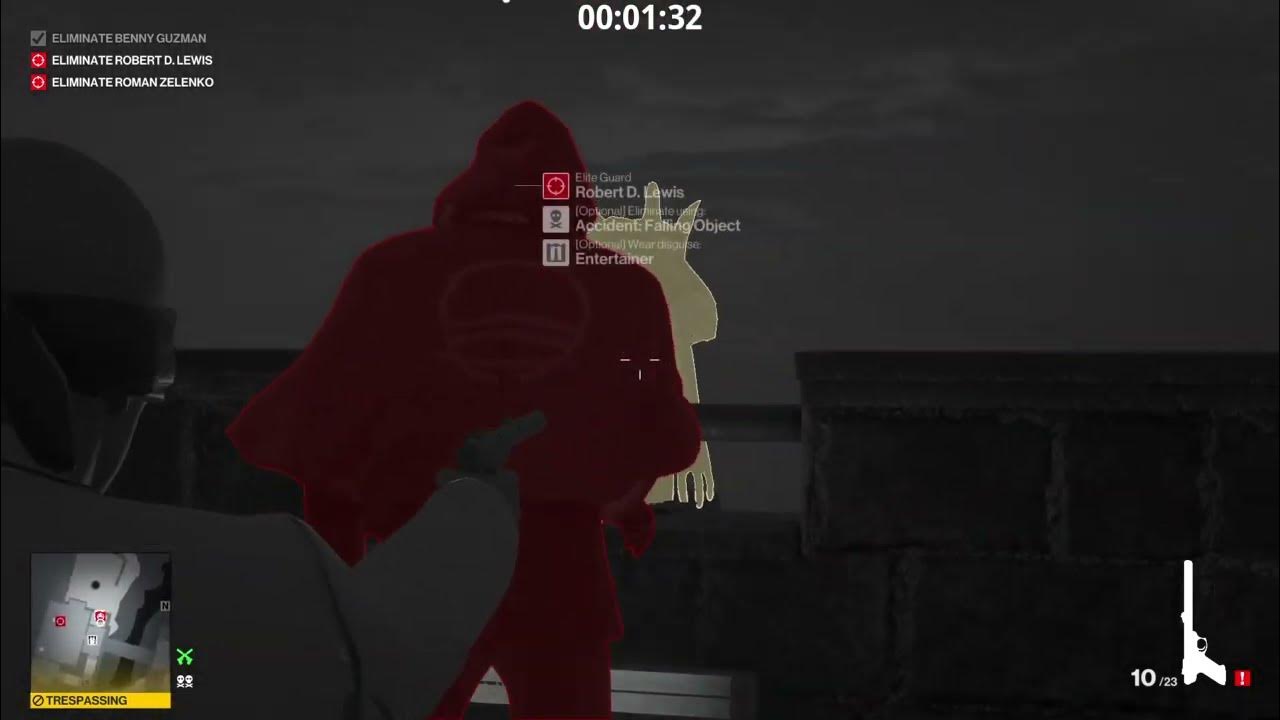 HITMAN 3 3 Disguises, 3 Chandeliers (my contract) YouTube