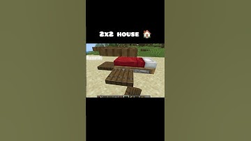 Minecraft smallest house 🏡 #minecraft #shorts #mincrafthouse #trending #viral #home