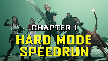 Final Fantasy 7 Rebirth - Hard Mode Speedrun Walkthrough - Chapter 1