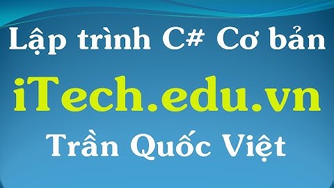 Học lập trình C# cơ bản - 03 Giới thiệu .NET Framework