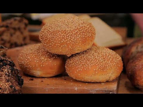 Video: Yeast Dough Buns With Sesame Seeds