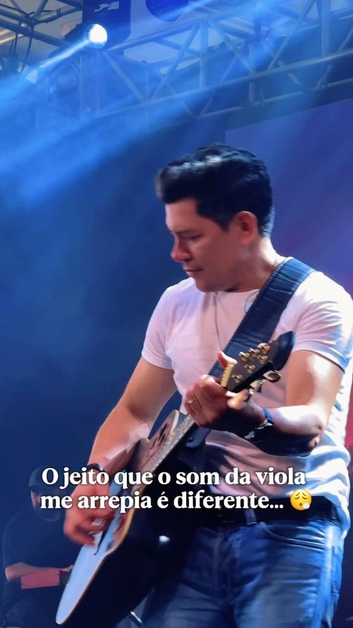 Quando a viola toca, o coração bate diferente… ❤️‍?
