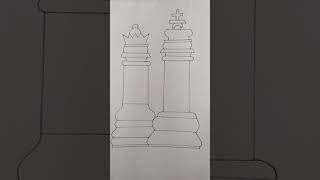 Mandala Art Chess Queen and King|| Mandala Art|| Chess Mandala Art|| #mandalaart #chess #queen #king Resimi