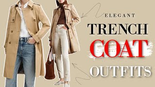 Look effortlessly STYLISH in a Trench Coat | Fashion Over 40