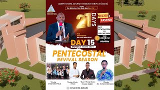 PENTECOSTAL REVIVAL SEASON-DAY15 |Umurimo w'Umwuka Wera, Imbuto z'Umwuka | Pastor Hortense MAZIMPAKA