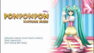 PONPONPON ([初音ミク]Hatsune Miku Cover)