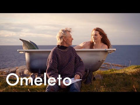 A man discovers a mermaid washed up on the shore, then puts her in his bathtub. 