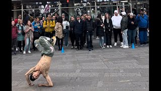 Welcome to New York City💝🗽🇺🇸 Times Square Show💃#dance #timessquare#nuanpainy#nyc #usa #dancers