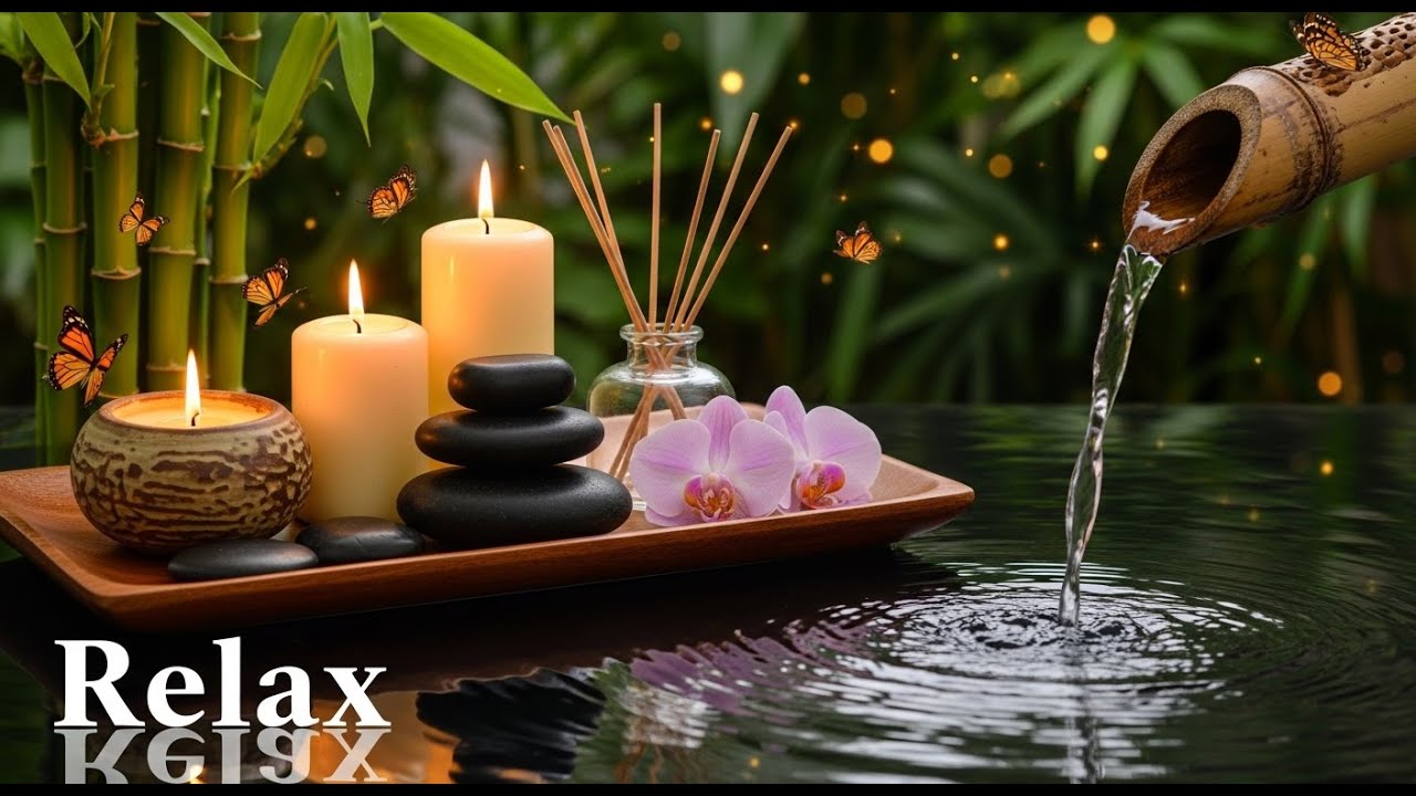 Soft Piano for Sleep with River Sounds for Deep Sleep