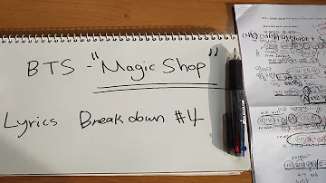 [Live] Korean with Lyrics #4 "BTS - Magic Shop"