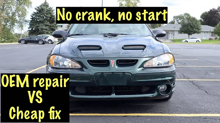 How to fix your no crank, no start, Pontiac Grand am the cheap way, right way and the fast way.