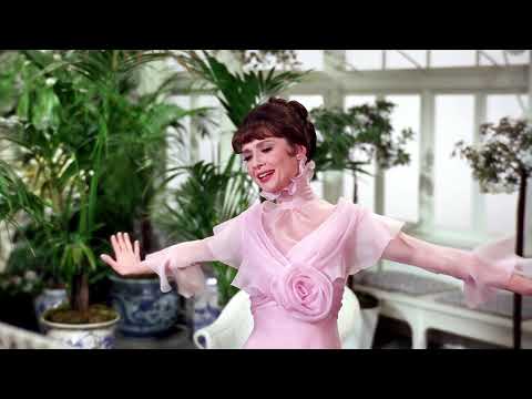 Audrey Hepburn 1964 My Fair Lady scene 4 remastered 4k
