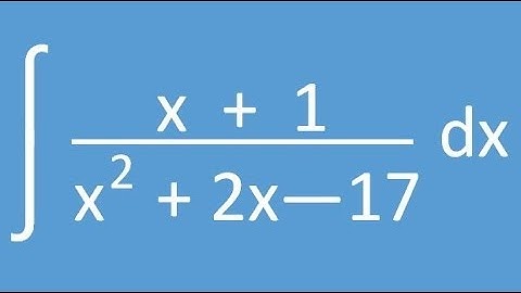 Basic Integration Example 04 (Can You Recognise a Logarithmic Pattern?)