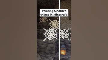 Painting the COBWEB in Minecraft!