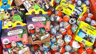 Киндер Сюрпризы,A Lot Of Candy and Kinder Surprise Eggs Монстры на Каникулах 3,Happy Meal,Тачки Киндер Сюрпризы,A Lot Of Candy and Kinder Surprise Eggs Монстры на Каникулах 3,Happy Meal,Тачки