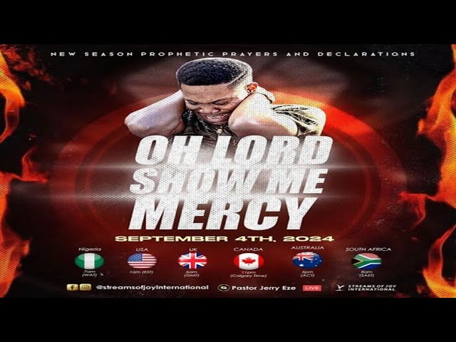 OH LORD SHOW ME MERCY || NSPPD || 4TH SEPTEMBER 2024