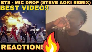 BTS EDM MIX IS CRAZY! BTS - MIC Drop (Steve Aoki Remix)' Official MV REACTION