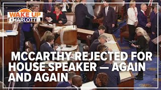 GOP's McCarthy rejected for House speaker — again and again