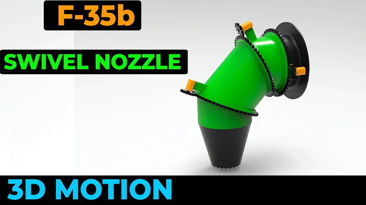 F-35B Swivel Nozzle Motion