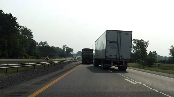 New York State Thruway (Interstate 90 Exits 41 to 40) eastbound (Part 1/2)