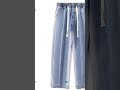Men's Full Size Drawstring Wide Leg Jeans Plus Size