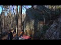 Gunks bouldering